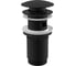 Донный клапан сифона для умывальника Alcadrain A392BLACK 00047341 1