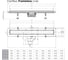 Душевой лоток Bettoserb Drain Frameless 550, черный матовый () 13701319 7