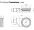 Душевой лоток Bettoserb Drain Frameless 550, черный матовый () 13701319 8