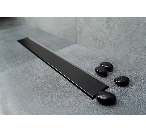 Душевой лоток Bettoserb Frameless Matte Black 650 () 13701320