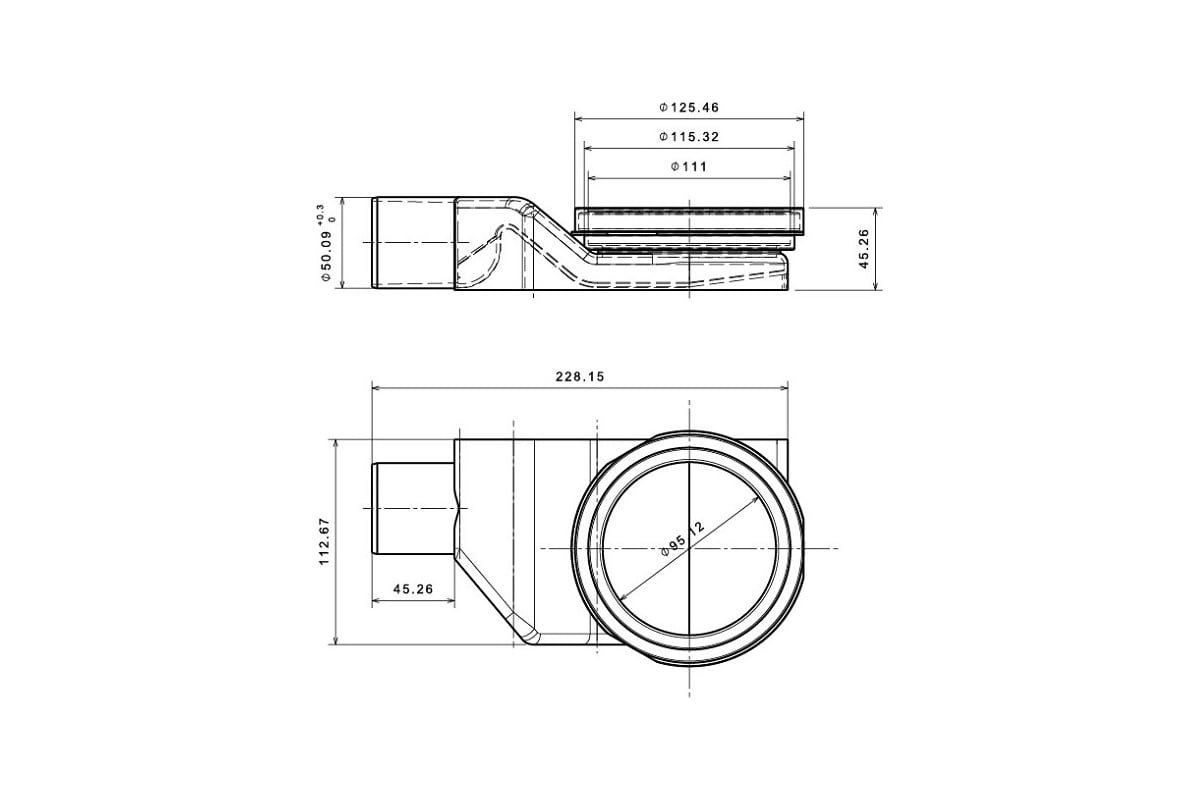 Душевой лоток Pestan Betto Line 650 блистер 00064709 - выгодная цена ...