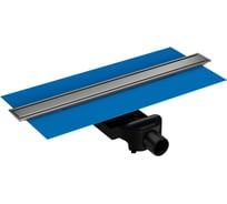 Душевой трап VitrA Eco-Flow 80см, DK100, H60, матовый хром, горизонтальный 59980482000