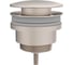 Донный клапан для раковины с переливом VitrA Origin нажимной, никель A4514934 1