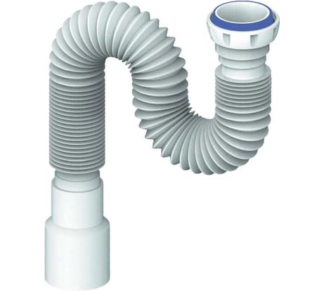 Гибкое соединение Unicorn MD85 800 мм с гайкой 1 1/4" (Ø 32) уплотнительное кольцо Ø 32 МD85