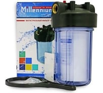 Магистральный фильтр Millennium BB Корпус 10" (полный комплект с картриджем) прозрачный FPBB1010