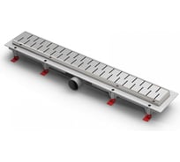 Водоотводящий желоб Azario D40 боковой слив, с решеткой Medium 850мм AZ-CH 850 MN 70950