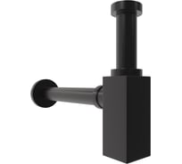 Сифон для раковины в ванную Teymi Helmi черный матовый T140301 ЦБ-00270415
