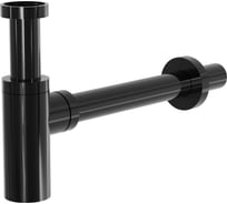 Сифон для раковины Milleau Tissage Черный глянец ML958LT-GB