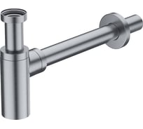 Бутылочный сифон для умывальника IDDIS матовый хром, Optima Home, OPTBC00i84