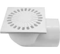 Трап ООО ПКФ Сварком д=110 горизонтальный пласт, решетка 150x150 СанТех s002963