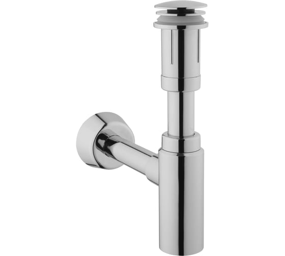Сифон для раковины+донный клапан Vitra хром A45154