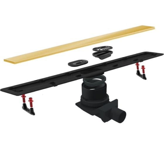 Душевой лоток Pestan Confluo Frameless Line 850 Gold 13701224