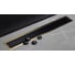 Душевой лоток Pestan Confluo Premium Line 550 Black Glass Gold 13100115 3