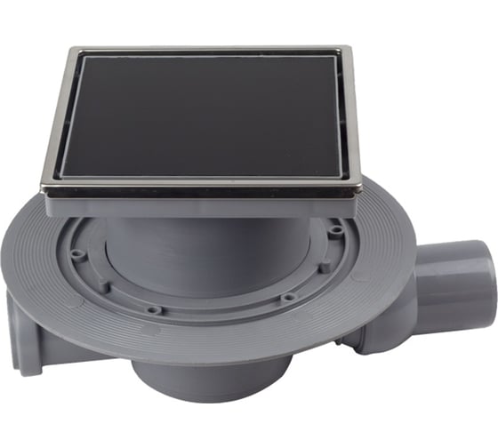 Точечный трап Pestan Confluo Standard 15х15 Black Glass 2 13000090