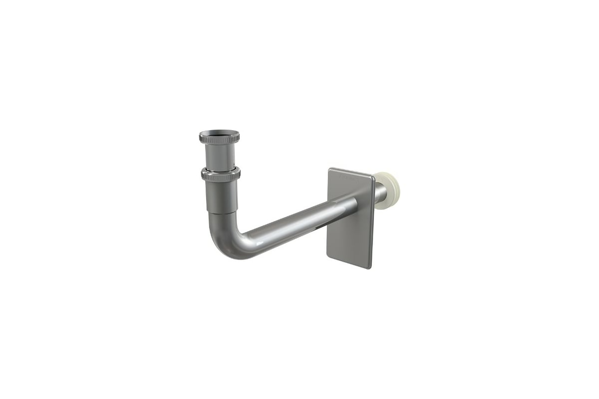 Металлическое колено Alca Plast DN32 с накидной гайкой 5/4" A438 ...