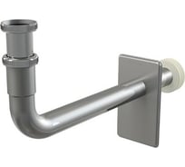 Металлическое колено Alca Plast DN32 с накидной гайкой 5/4" A438