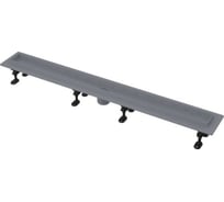 Водоотводящий желоб с порогами для решетки или решетки под плитку Alca Plast APZ2012-750