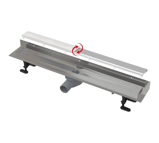 Водоотводящий желоб Alca Plast APZ23-DOUBLE9-850 1