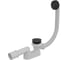 Сифон для ванны Alca Plast CLICK/CLACK, матовый черный A507BLACK-80 1
