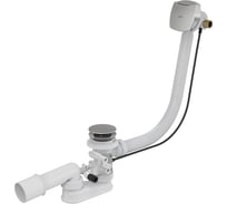 Сифон для гидромассажных ванн Alca Plast с напуском через перелив, металл A566-273133-57