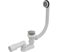 Сифон для ванны Alca Plast CLICK/CLACK, металл A505CKM-80