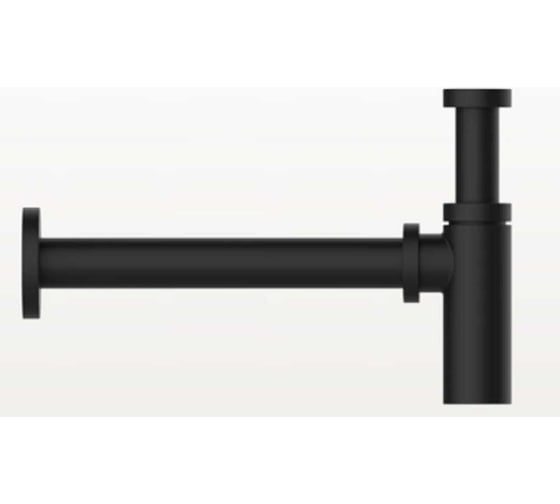 Сифон округлый Gessi цвет Matte Black 01377.299 1