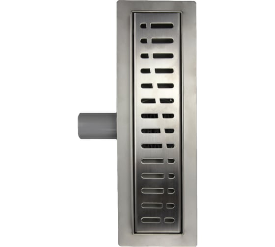 Трап линейный с металлической решеткой MPF D40/50, 300 мм ИС.110491