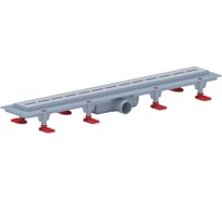 Трап пластиковый линейный с сухим выпуском АНИ Пласт 40 реш. нерж.сталь.глянец.КИЛЬ 650 TLQ1565M