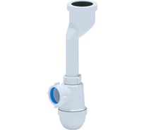 Сифон АНИ Пласт Ани 1 1/2*40 прямоточн. смещенный с разрывом струи U0100