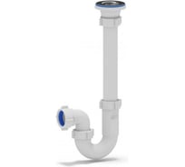 Сифон АНИ Пласт Ани 1 1/240 прямоточны й сотв ст.м. с г/т 40x40 DB1000