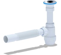 Сифон АНИ Пласт 1 1/4х32 Юнг с гибкой трубой 32 BM1010