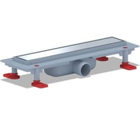 Трап АНИ Пласт пластиковый, линейный, вып 40, под кладку плитки Мол 350 TL1135G