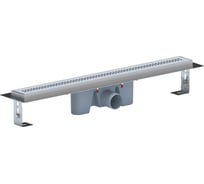 Трап АНИ Пласт Риф из нерж.стали 650мм, выпуск 50мм, глянец TL2265M