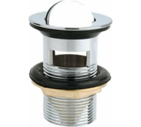 Донный клапан BELBAGNO с системой Клик-клак с переливом BB-PCU-05-CRM