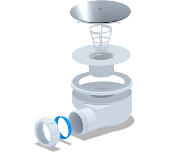 Сифон для поддона AQUATON Калифорния 1A212205XX000