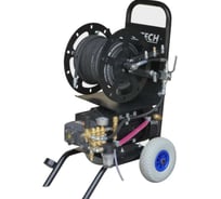 Каналопромывочный аппарат в/давления C-TECH CM2015 комплект с катушкой 200 бар, 900 л/ч CM2015ET1E4BP2A1D1FMTP3