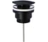Донный клапан для раковины СоюзКран чёрный матовый 565-112 1
