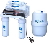Обратный осмос Ecvols RO-50P 4 ступени очистки, помпа, бак 10л 00.00005936
