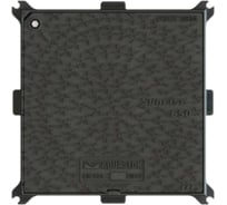 Люк чугунный квадратный Sunrise 650 С250 Aquastok 56501