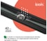 Лоток душевой IDDIS сифон 360, комбинированный затвор, перфорированная решетка, 600мм, черный 975B6BL20DZ 8