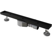 Душевой трап RGW SDR-08B-70 прямой, 700 мм, черный, 50 мм, сифон + ножки 21210870-014