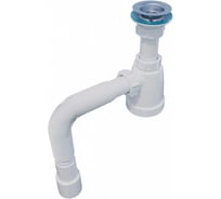 Сифон для умывальника Инкопласт 1 1/4x32 МИНИ с гофрированной трубой, 32x40x50 (1450 мм) BG30145 В00В0028014