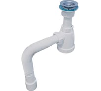 Сифон для умывальника Инкопласт 1 1/4x32 МИНИ с гофрированной трубой, 32x40x50 (800мм) BG3080 В00В0028015