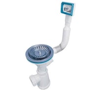 Сифон для моек Инкопласт 3 1/2x40 c переливом (прямоуг) BКS4000 В00В0028021