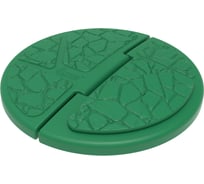 Крышка колодца Экопром Rostok складная зелёная 2042.0000.406.001