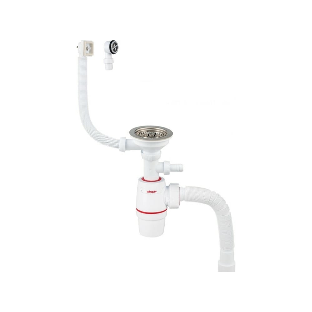 Сифон WIRQUIN NEO с нержавеющей чашкой, D 114 мм 30987091