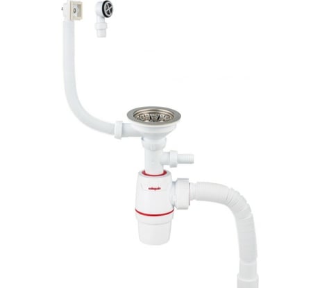 Сифон WIRQUIN NEO с нержавеющей чашкой, D 114 мм 30987091