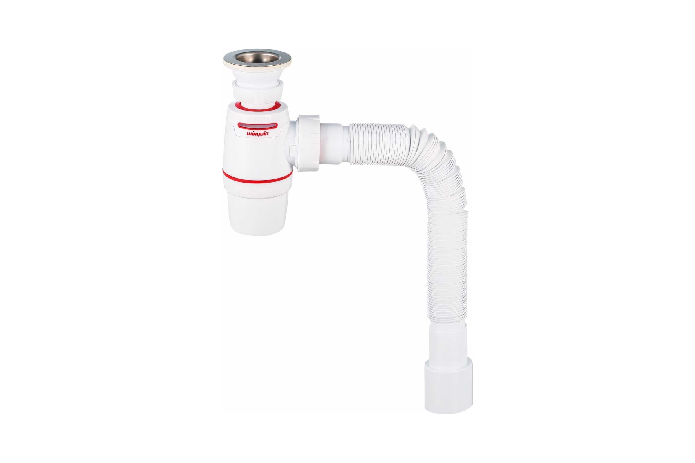 СифонWIRQUINNEOAIRсвыпуском11/4х40ммигофротрубойL800мм.,40х40/50мм30987079