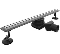 Душевой трап RGW SDR-54-40 однолинейный щелевой 400 Хром O 50 мм сифон + ножки, под плитку 79215440-01