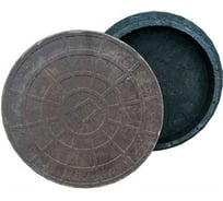 Люк MW 2 шт. 380/315 Д400 морозоустойчивый полимерпесчаный 2-Л-Д400-380/315-МП